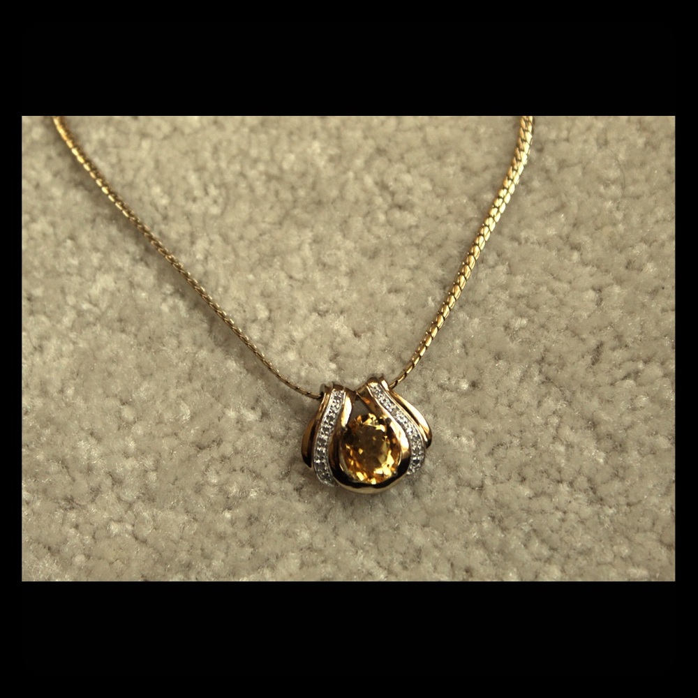 Gold necklace